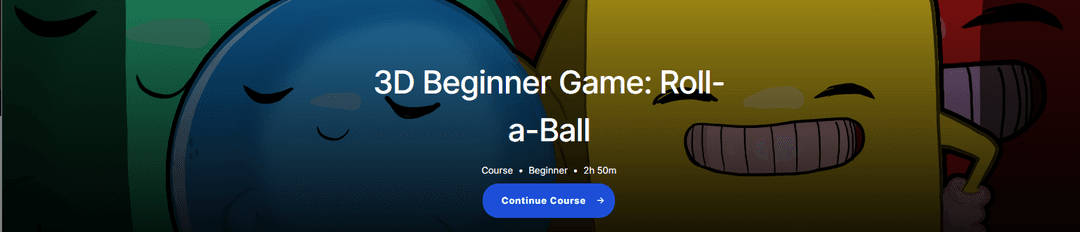 Unity Play | Roll a Ball Assignment game